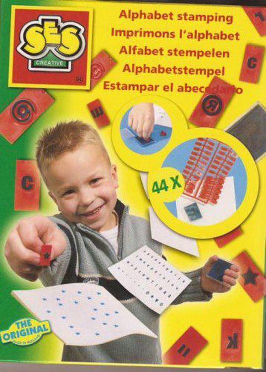 Picture of 8598-SES ALPHABET STAMPING-5+